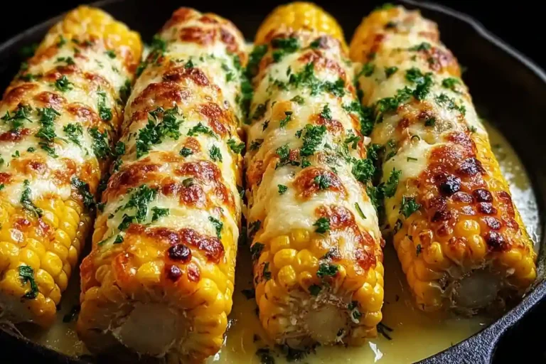 Cheesy Garlic Corn on Cob