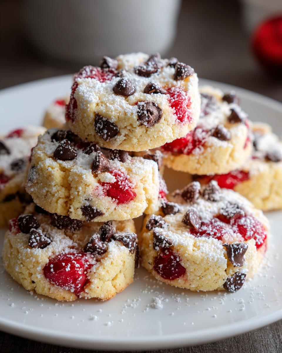 Irresistible Cherry Shortbread Cookies in 6 Simple Steps 7 Cherry Shortbread Cookies - detail 2