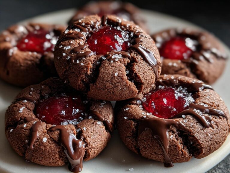 Chocolate Cherry Cookies