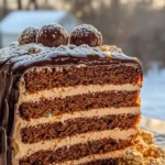Chocolate Hazelnut Layer Cake