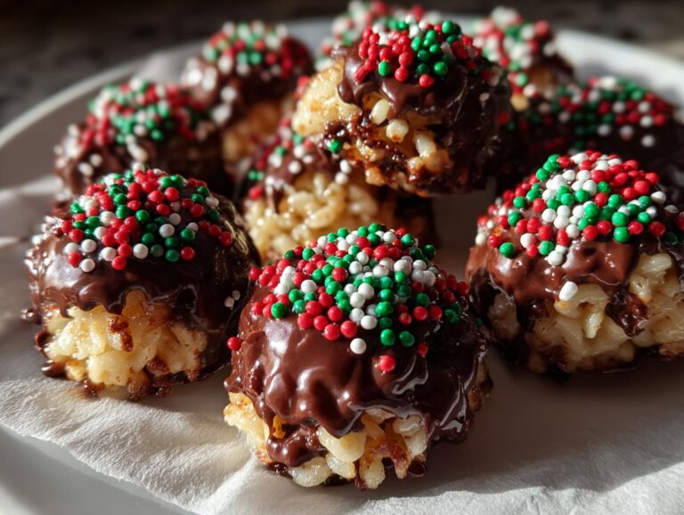 Chocolate Rice Krispie Balls