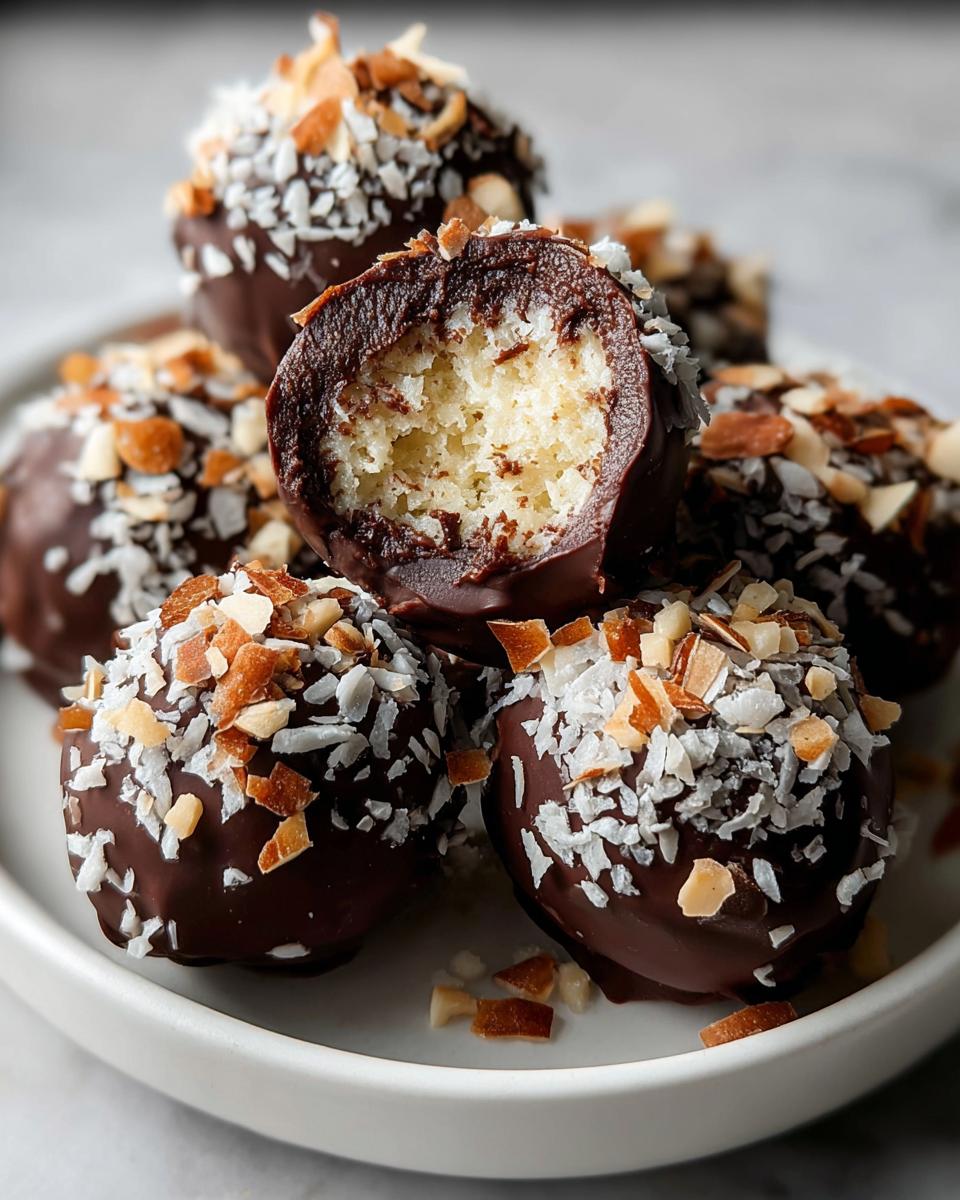 Effortless 3-Ingredient Chocolate Ricotta Truffles That Wow 5 Chocolate Ricotta Truffles - detail 1