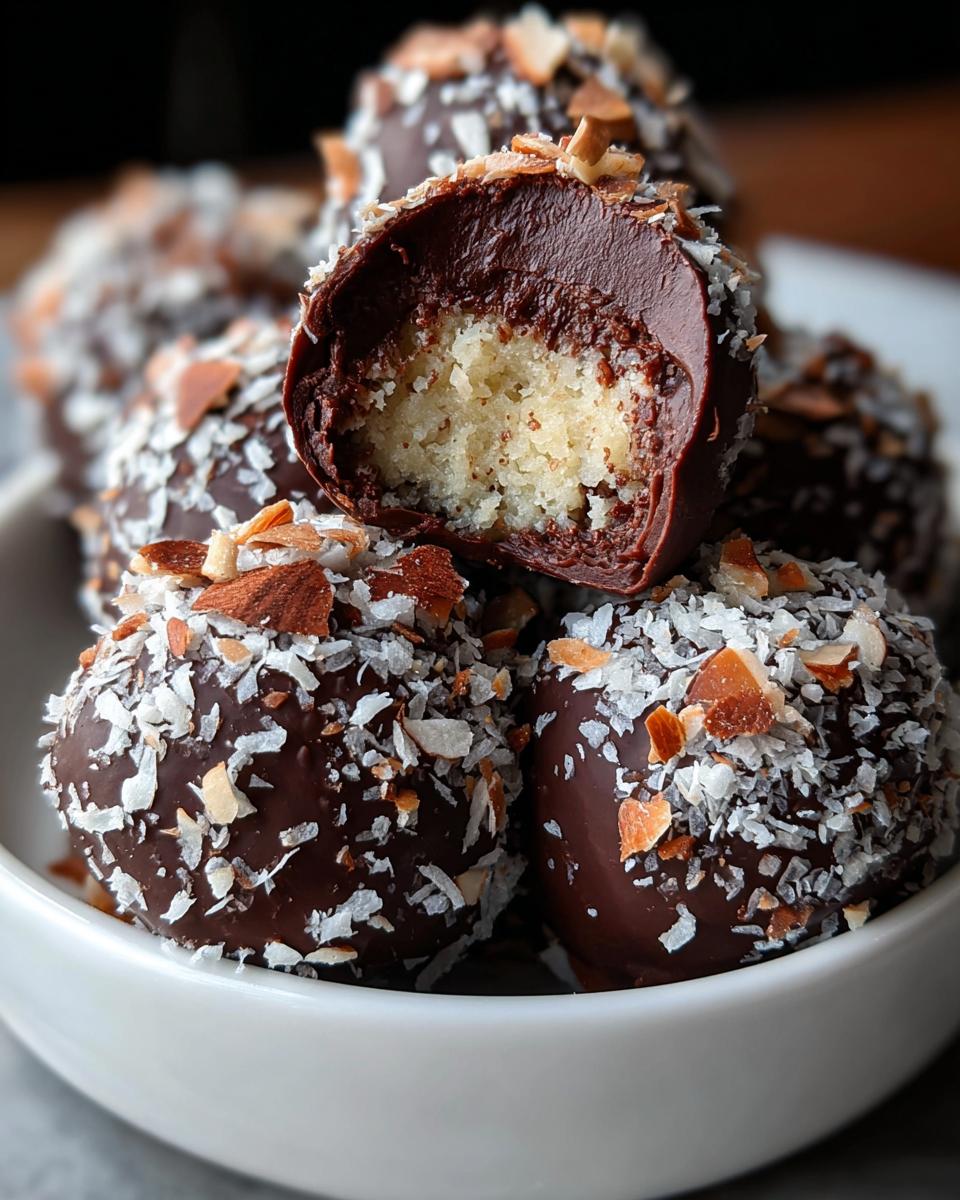 Effortless 3-Ingredient Chocolate Ricotta Truffles That Wow 6 Chocolate Ricotta Truffles - detail 2