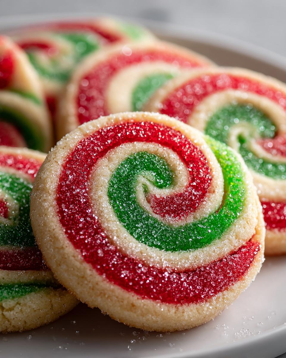 Delicious Christmas Pinwheel Cookies in 8 Simple Steps 5 Christmas Pinwheel Cookies - detail 1