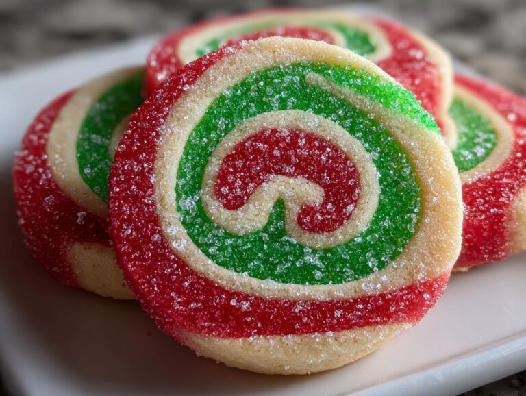 Christmas Pinwheel Cookies