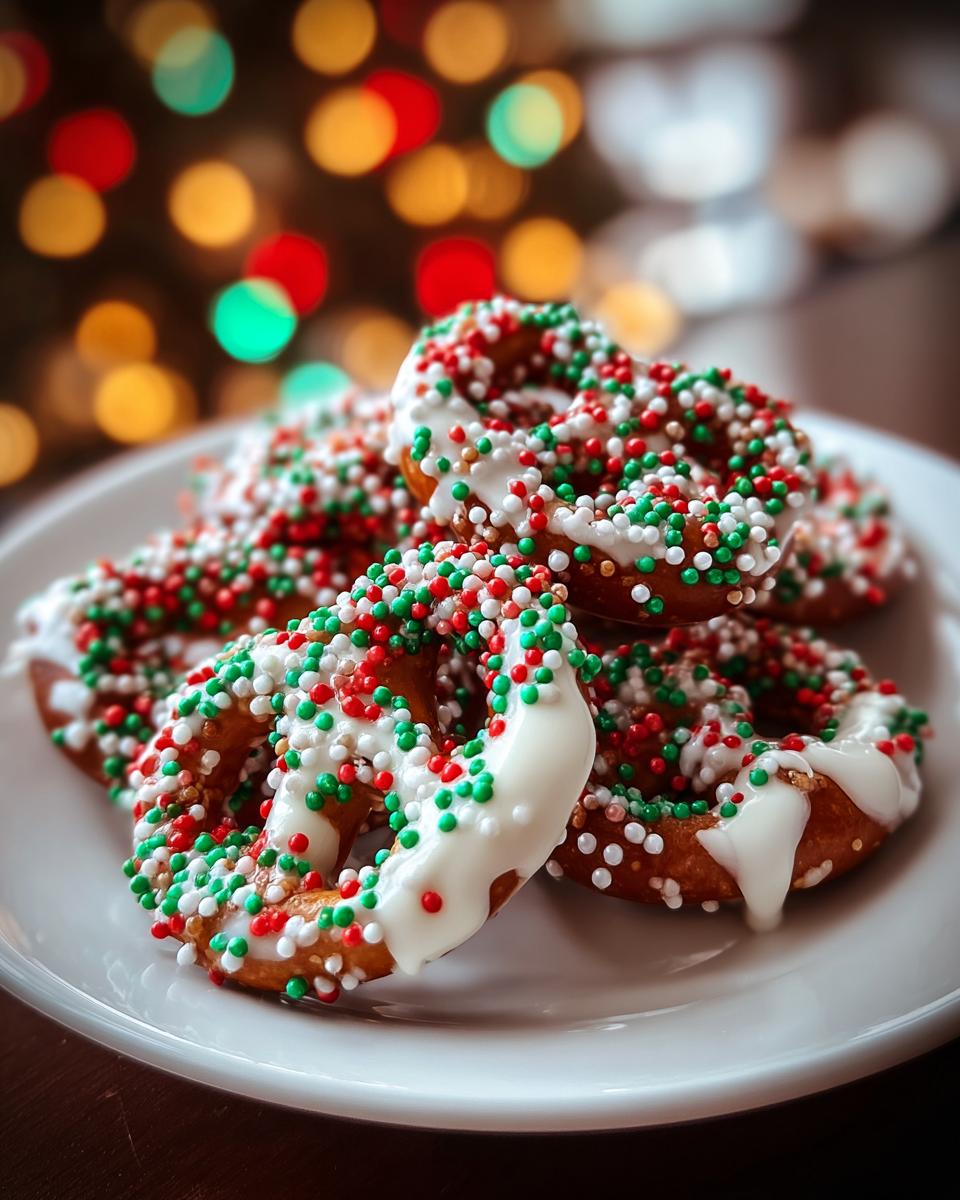 40-Minute Christmas Pretzel Cookies - Easy & Festive! 6 Christmas Pretzel Cookies - detail 1