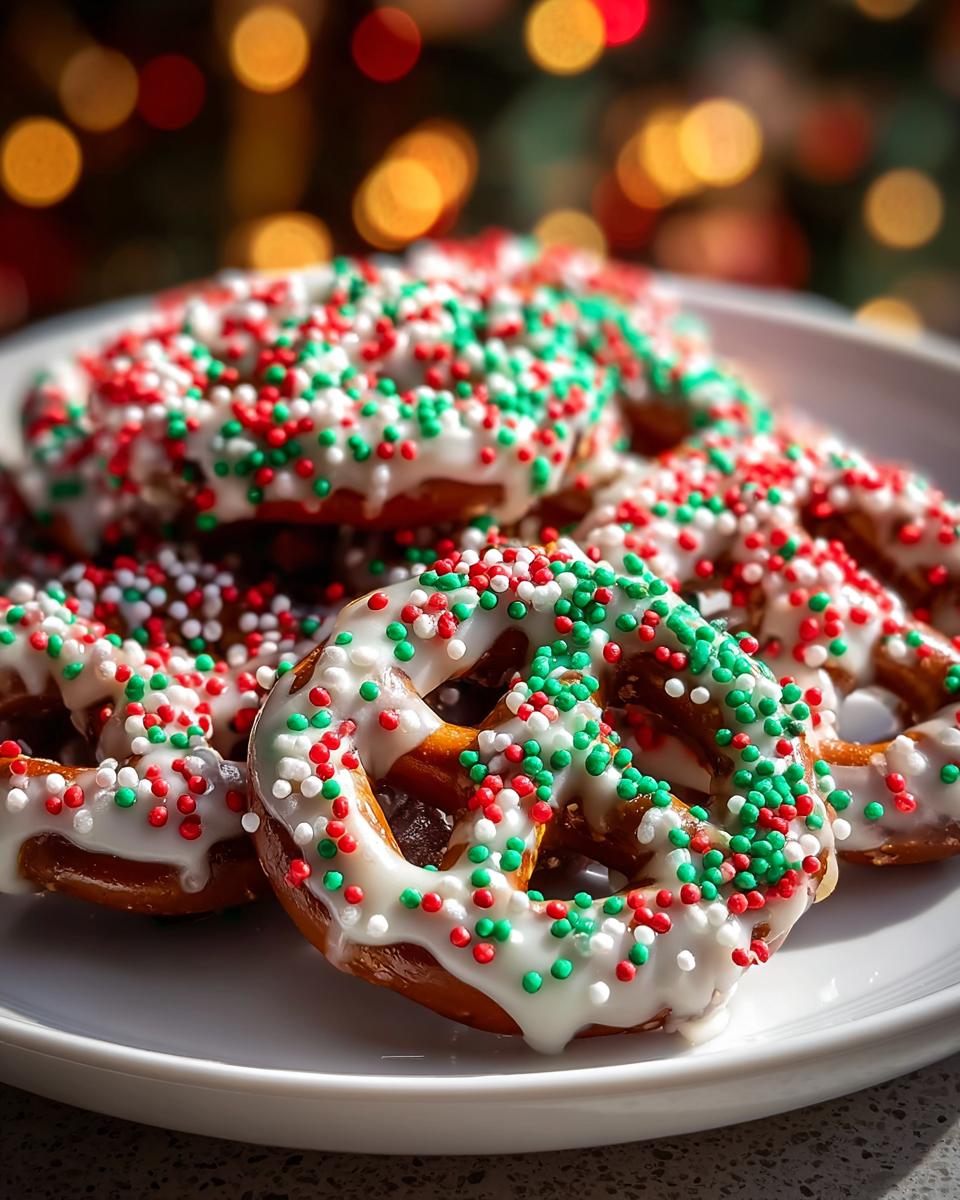 40-Minute Christmas Pretzel Cookies - Easy & Festive! 8 Christmas Pretzel Cookies - detail 3