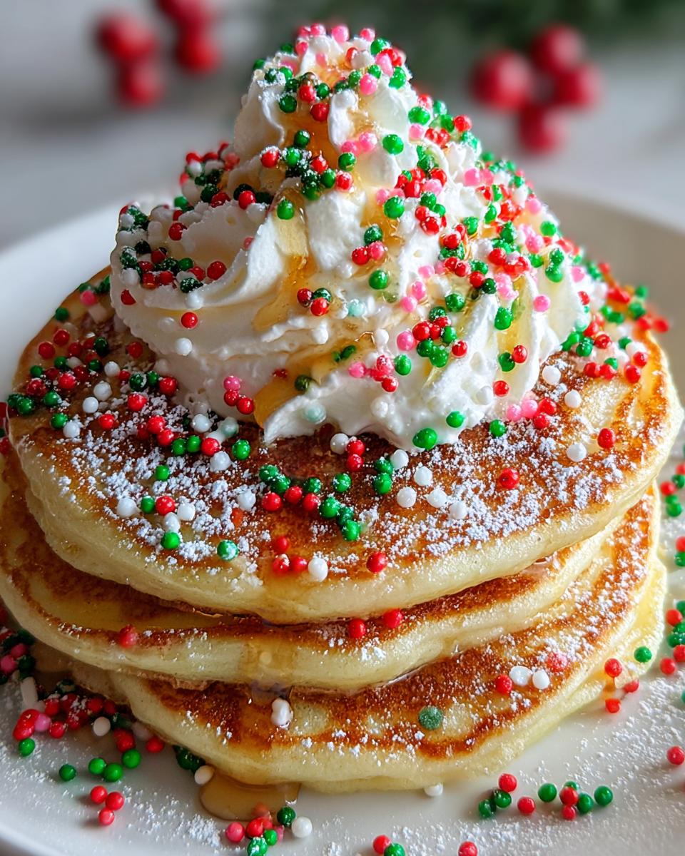 Christmas Sprinkle Pancakes - 25-Minute Holiday Magic! 5 Christmas Sprinkle Pancakes - detail 1