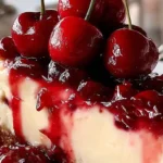 Classic Cherry Cheesecake Slice: Indulge in Decadence! 3 Classic Cherry Cheesecake Slice