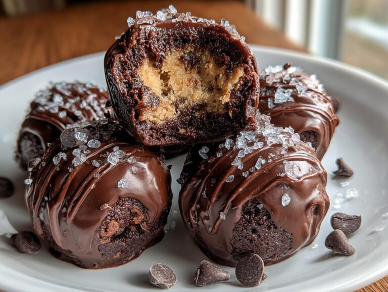 18 Irresistible Cookie Dough Brownie Bombs You Need Now 4 Cookie Dough Brownie Bombs