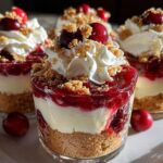 Cranberry Cream Cheese Trifle