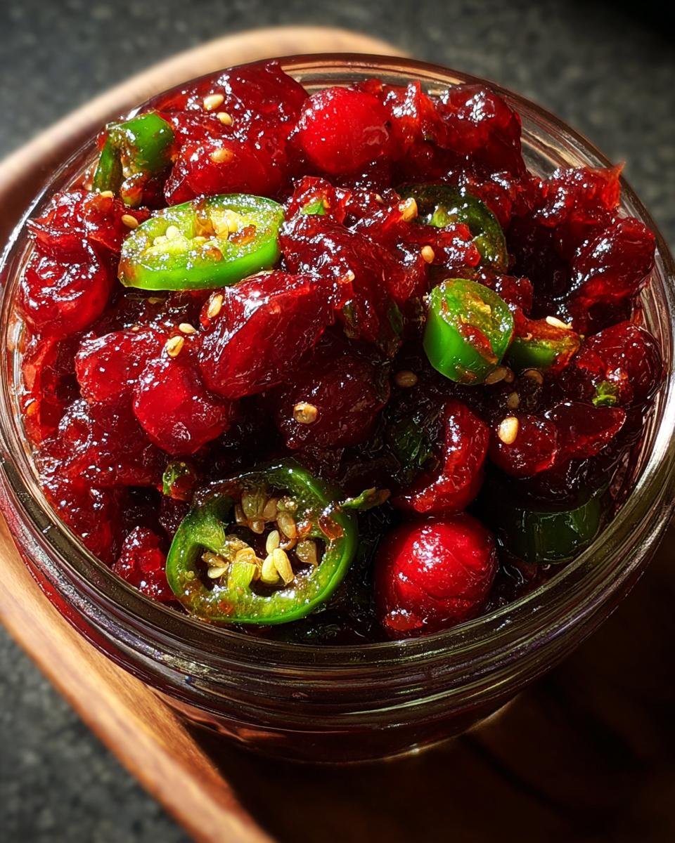 25-Minute Cranberry Jalapeño Cowboy Candy You'll Crave 5 Cranberry Jalapeño Cowboy Candy - detail 1