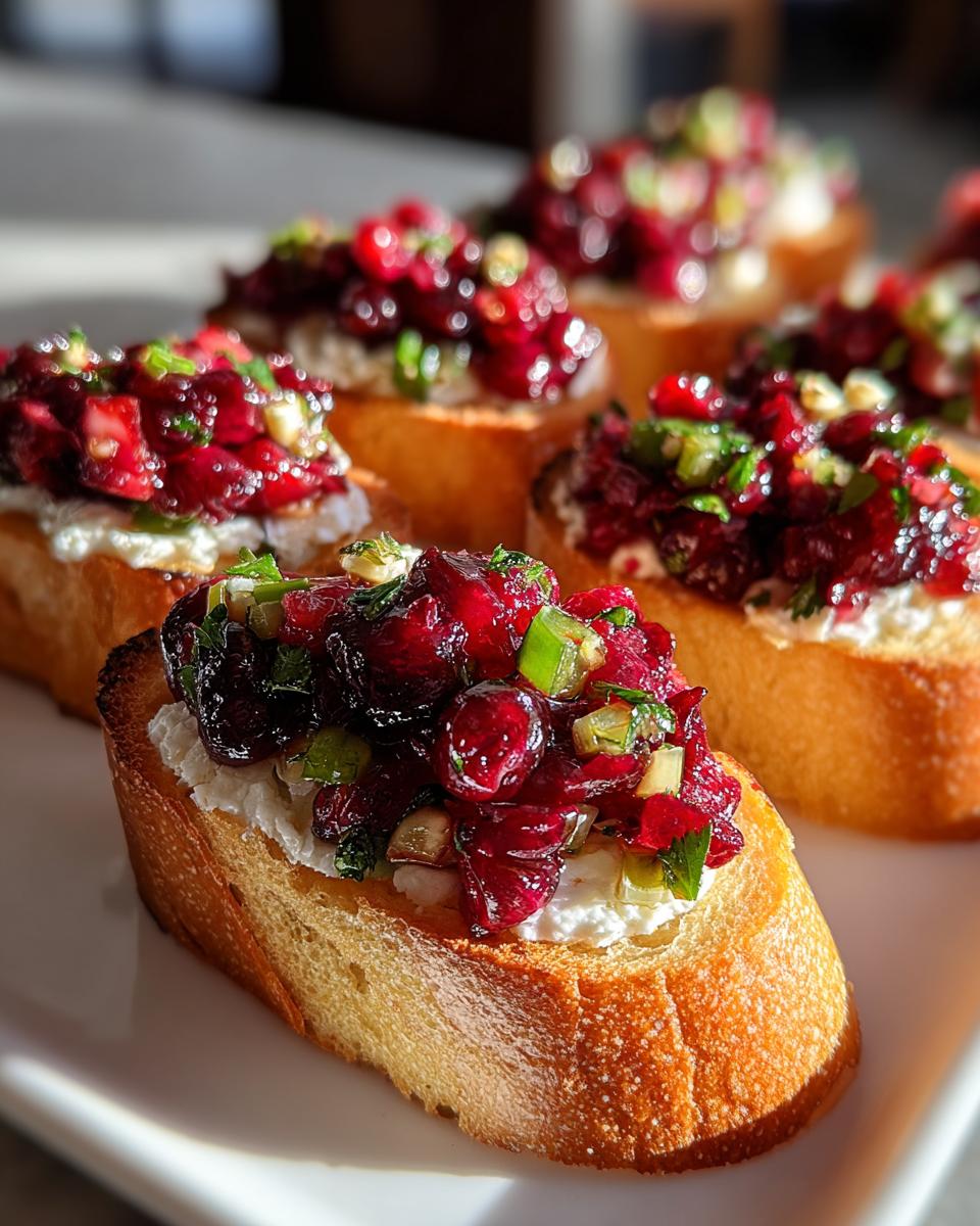 30-Minute Cranberry Jalapeño Crostini That Steals The Show 7 Cranberry Jalapeño Crostini - detail 2