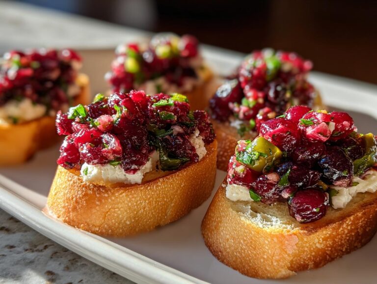 30-Minute Cranberry Jalapeño Crostini That Steals The Show 5 Cranberry Jalapeño Crostini