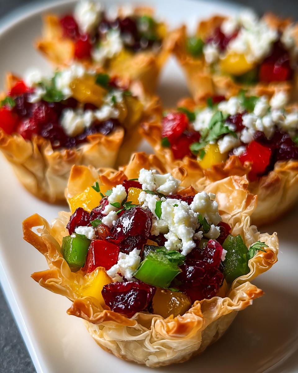 15-Minute Cranberry Jalapeño Tartlets: Sweet Heat Perfection 7 Cranberry Jalapeño Tartlets - detail 2
