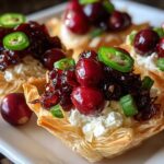 Cranberry Jalapeño Tarts