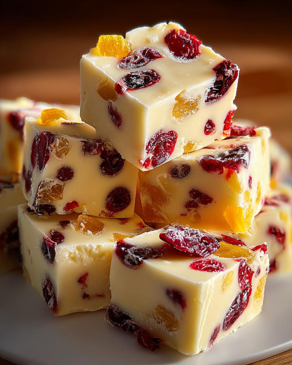 Cranberry Orange Fudge - detail 2