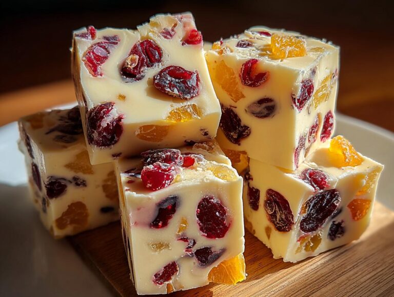 Cranberry Orange Fudge