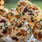 Cranberry Pecan Mini Cheese Balls: A Festive Delight! 3 Cranberry Pecan Mini Cheese Balls