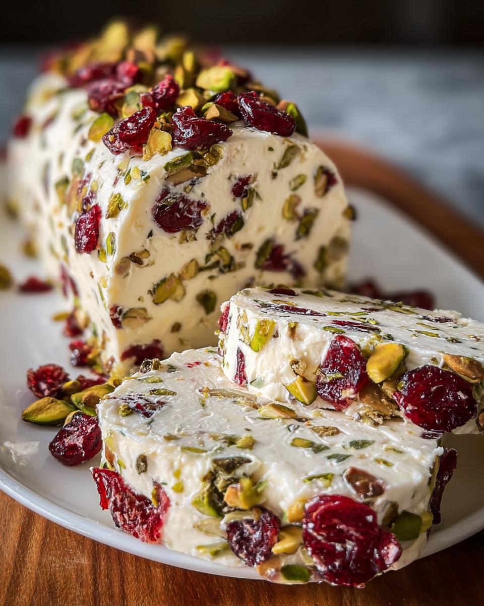 Irresistible Cranberry Pistachio Cheese Log in 15 Minutes 6 Cranberry Pistachio Cheese Log - detail 1