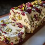 Cranberry Pistachio Cheese Log