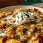 Creamy Tortellini Beef Skillet: A One-Pan Wonder! 3 Creamy Tortellini Beef Skillet
