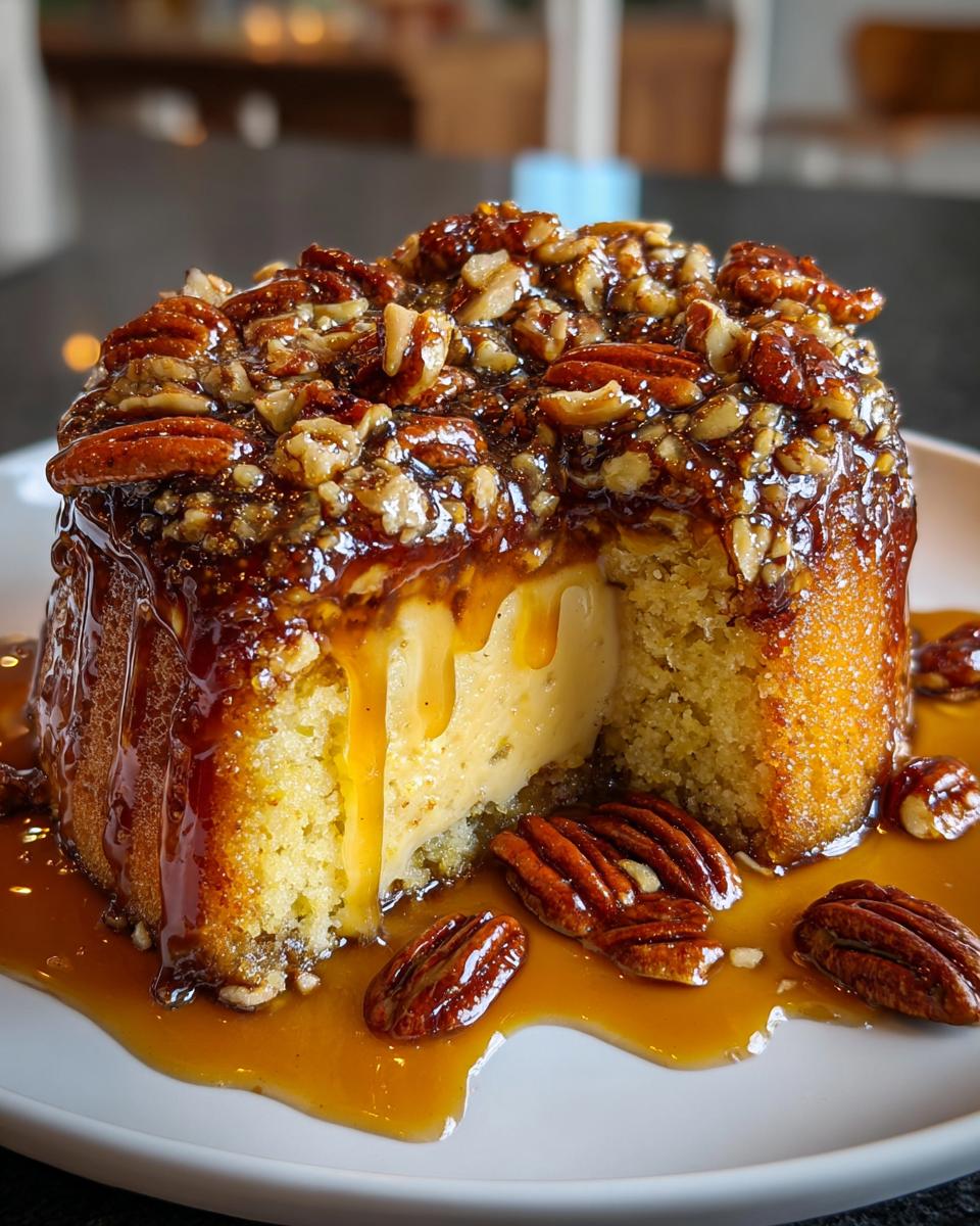 50-Second Crème Brûlée Pecan Cake Will Wow Your Family 7 Crème Brûlée Pecan Cake - detail 2