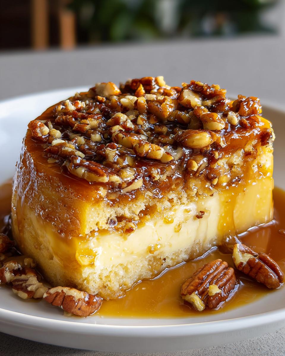 50-Second Crème Brûlée Pecan Cake Will Wow Your Family 8 Crème Brûlée Pecan Cake - detail 3