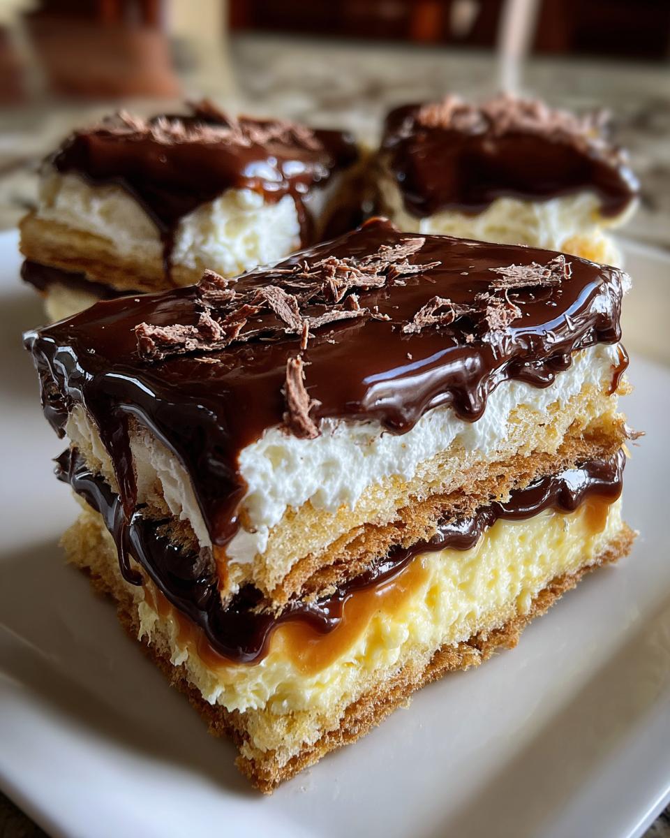 5-Ingredient Easy Éclair Cake That Melts Hearts Instantly 5 Easy Éclair Cake - detail 1