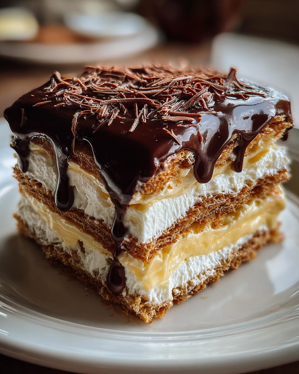 5-Ingredient Easy Éclair Cake That Melts Hearts Instantly 6 Easy Éclair Cake - detail 2