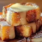 FRIED MILK CUBES WITH CINNAMON & HONEY