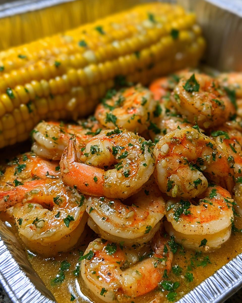 Garlic Butter Baked Shrimp - detail 1