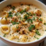 6-Ingredient Garlic Parmesan Soup - Creamy & Divine Comfort 7 Garlic Parmesan Soup