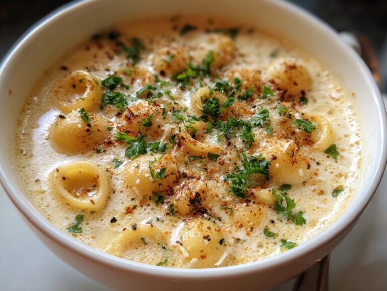 Garlic Parmesan Soup