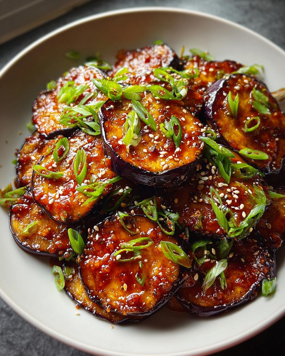 Gochujang Eggplant - detail 1