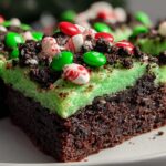 Grinch Christmas Brownies