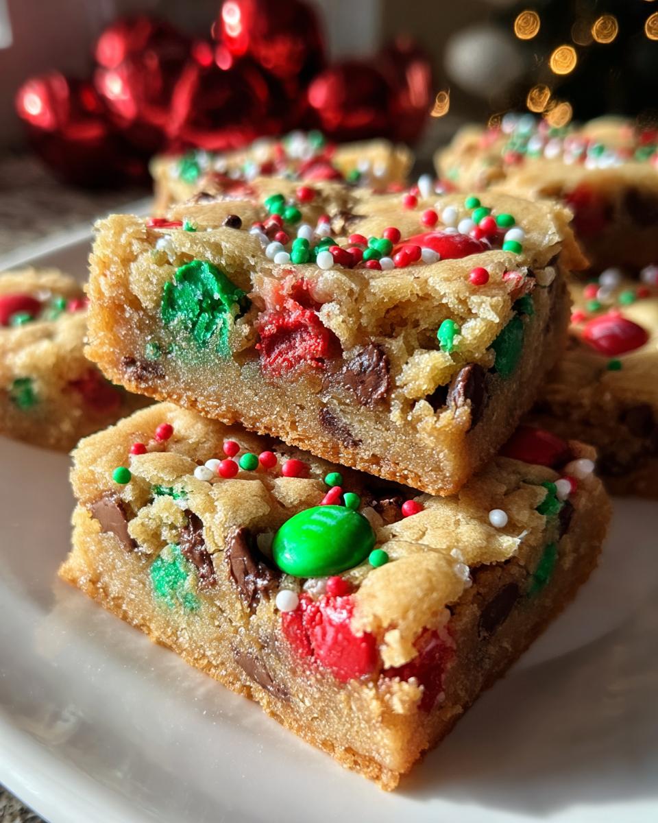 Holiday Cookie Bars - detail 2