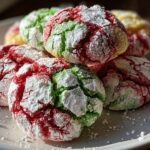 Holiday Crinkle Cookies