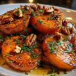 Hot Honey Sweet Potatoes