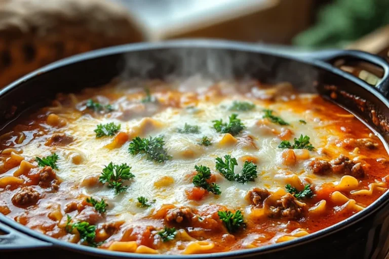LASAGNA SOUP