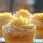 LAYERED CITRUS CREAM DESSERT CUPS