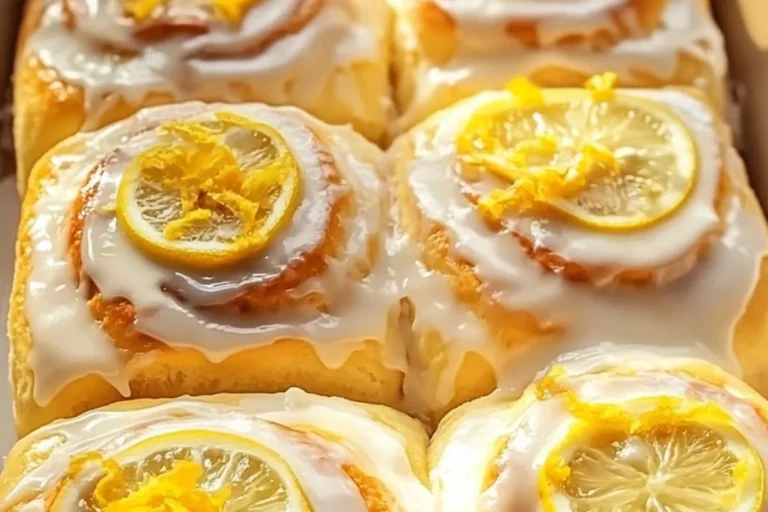 LEMON SWEET ROLLS