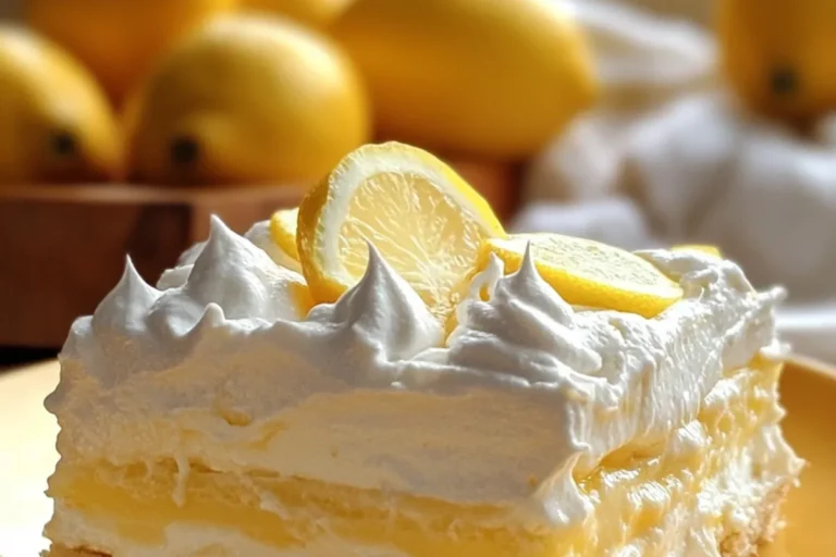 Lemon Cream Dream Cake
