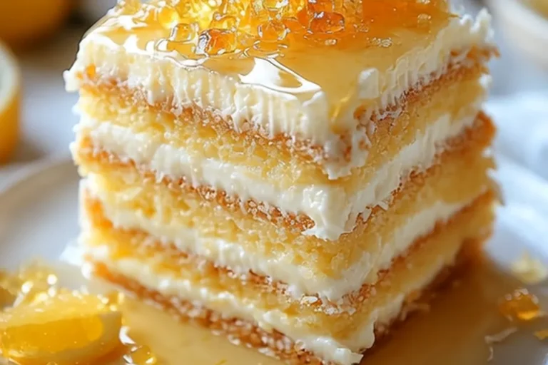 Lemon Honey Layer Cake