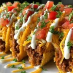 Loaded Cheese Tacos