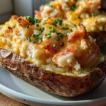Indulgent 4-Cheese Lobster Twice Baked Potatoes - Irresistible! 7 Lobster Twice Baked Potatoes