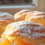 Mandarin Cream Puff Pastries