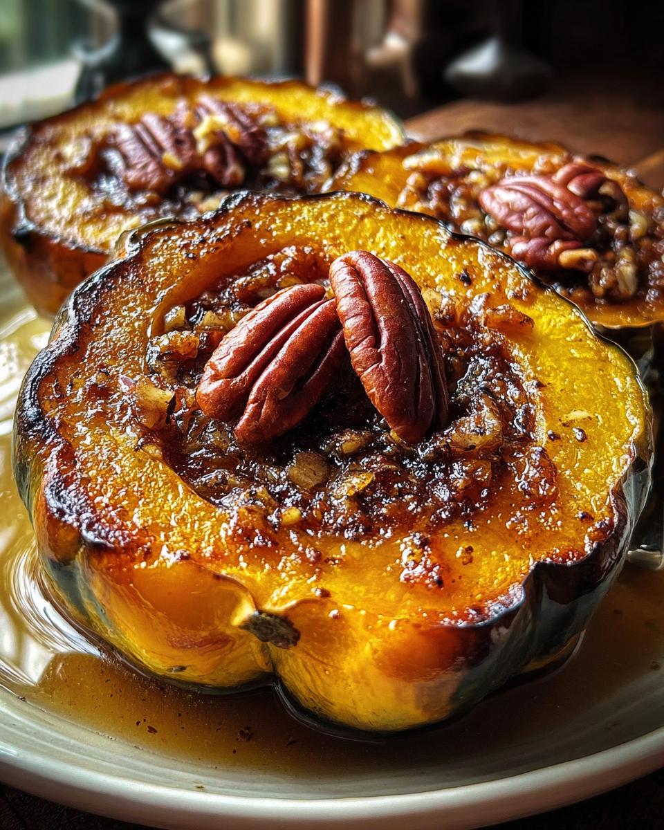 Maple Pecan Acorn Squash - detail 3