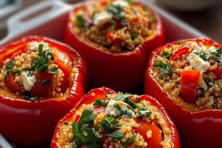 Mediterranean Stuffed Peppers