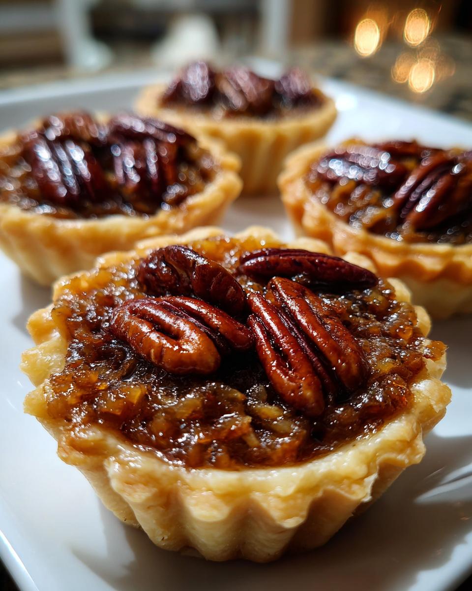 Mini Pecan Pies - detail 2